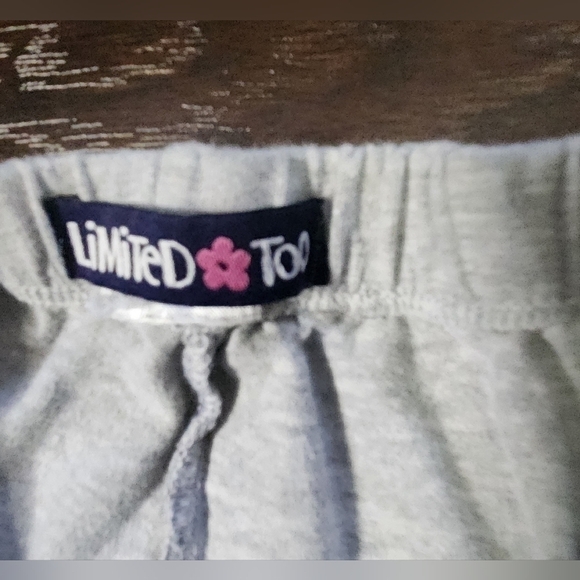 Girls Limited Too Gray Leggings M - Picture 2 of 7